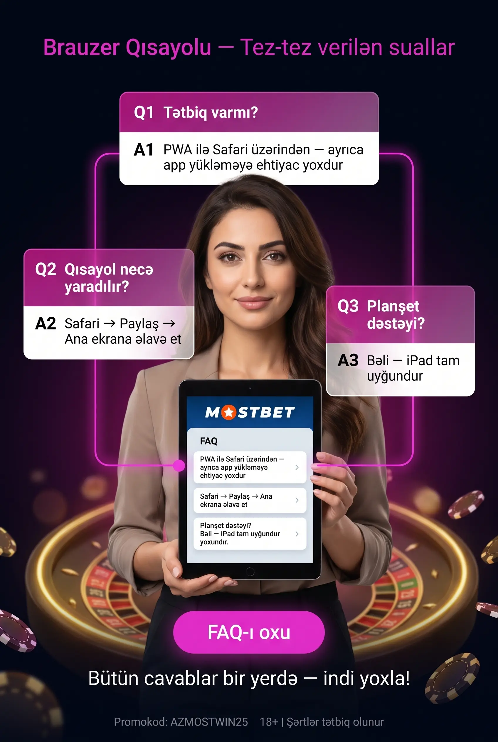 Brauzer qısayolu FAQ izahı